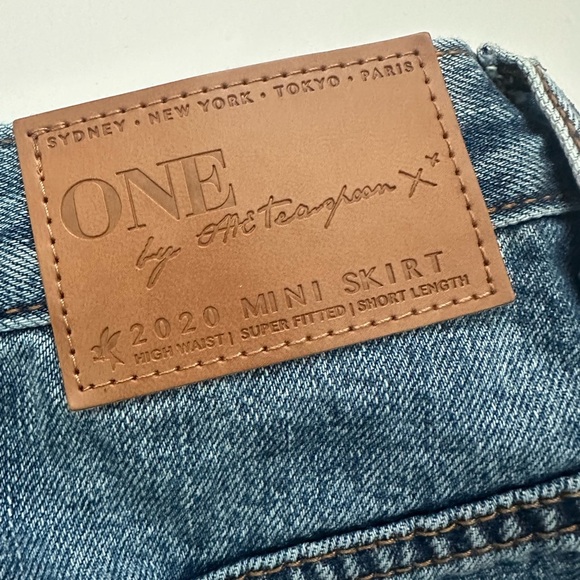 One by One Teaspoon - Jean mini skirt - Picture 3 of 3